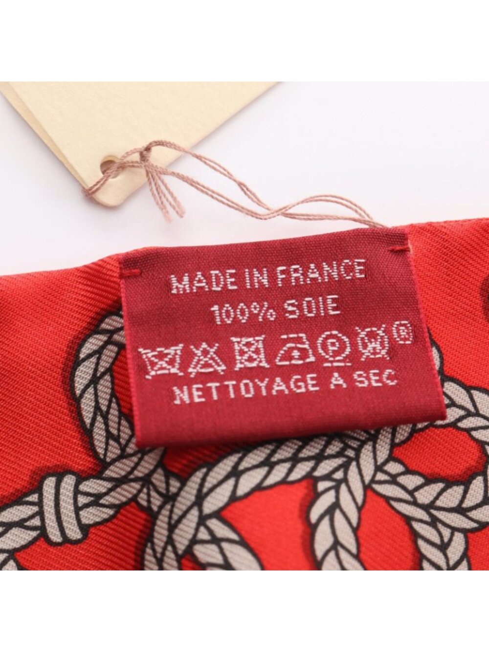 Hermes Scarf Twilly Brandebourgs Ribbon Silk - Picture 5 of 6